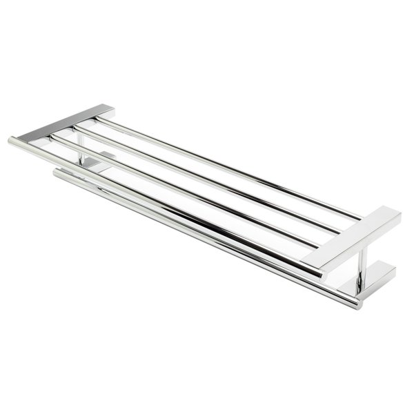 Alfi Brand Polished Chrome 26" Towel Bar & Shelf Bathroom Accessory AB9564-PC